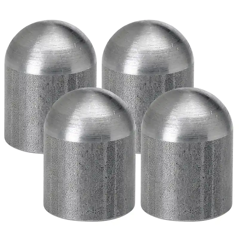 Holiday Sale Full Radius Threaded Steel Bungs 3/8-16 thread - 4 pack