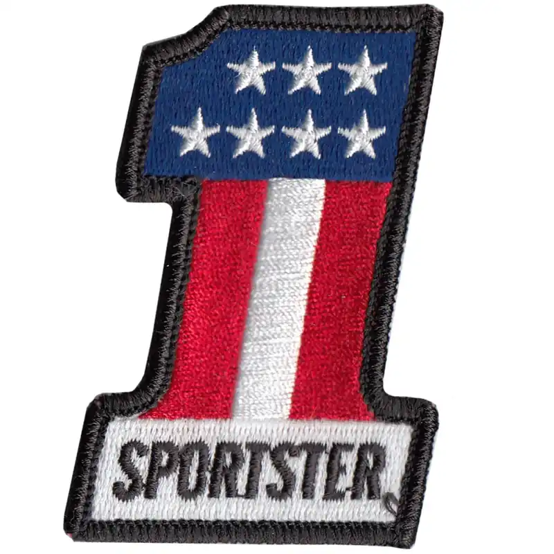 #1 Sportster Motorcycle Patch Last Chance
