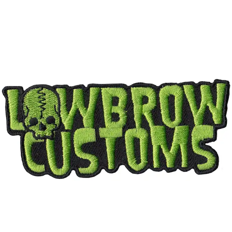 Exclusive Lowbrow Customs Logo Patch