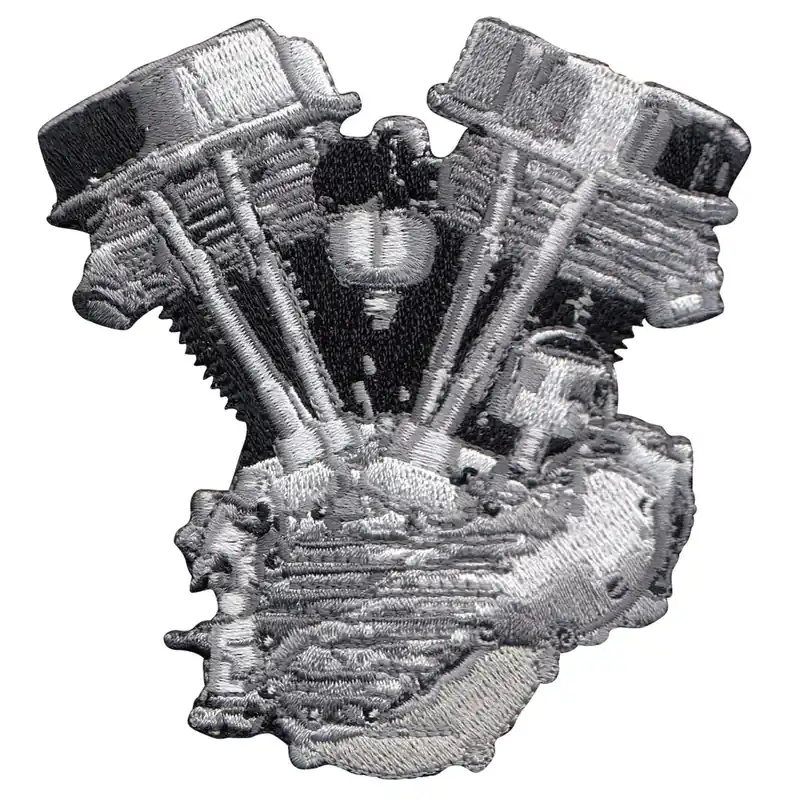 HD Panhead Motor / Engine Patch Hassle-Free Returns