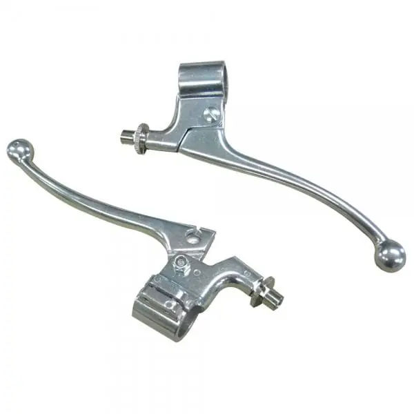 Discount Alloy Brake and Clutch Levers Control Set for 7/8 inch Bars