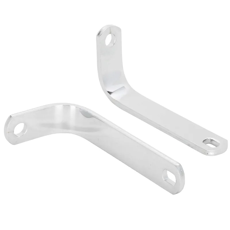 Fast Shipping Chrome Exhaust Mounting Brackets Triumph Motorcycles OEM # 70-6857