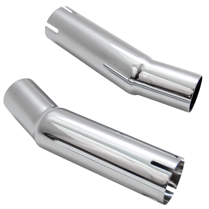 Modern Triumph T100 T120 Bonneville Exhaust Muffler Adapters - Upswept Modern