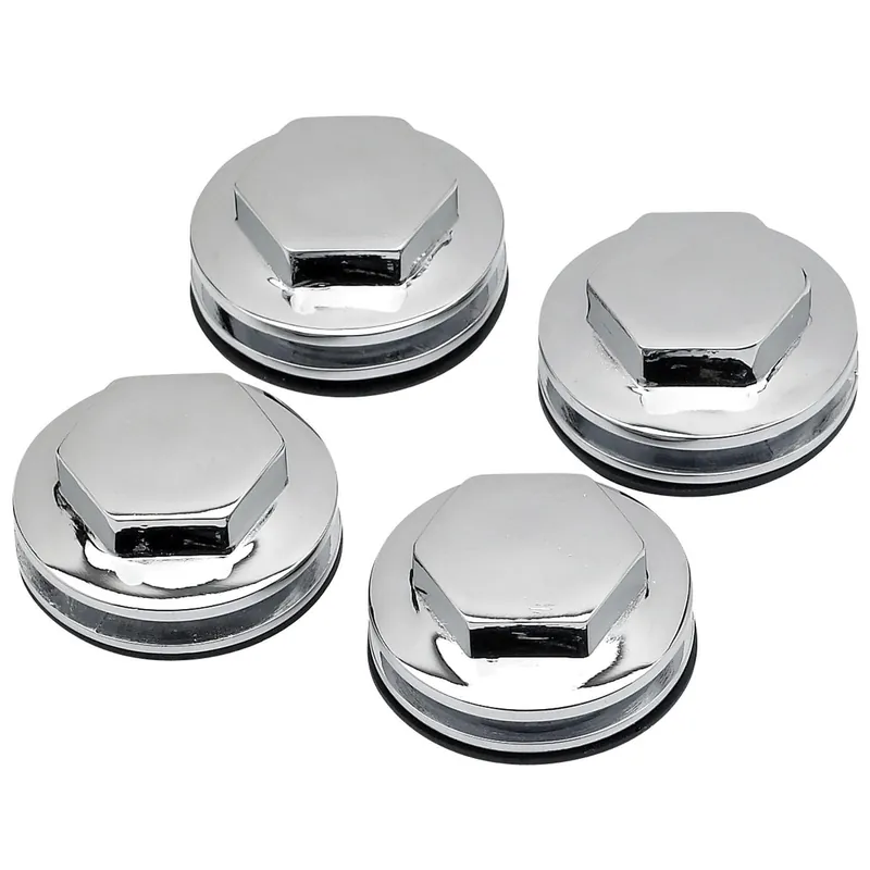 Rocker Box Caps / Covers for Triumph Motorcycles 1963 - 1972 - Chrome Hot Deal