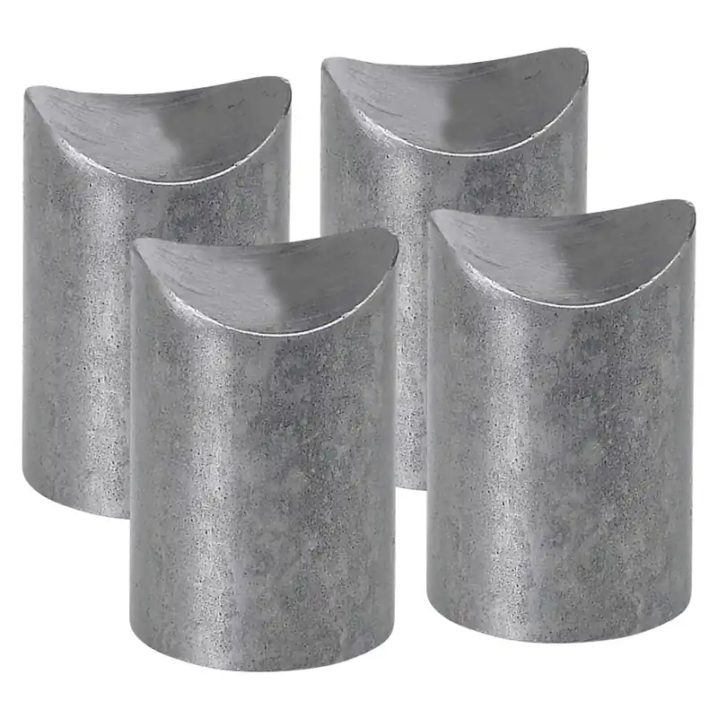 Coped Steel Bungs 1 inch long - 5/16-18 thread - 4 pack Super Sale