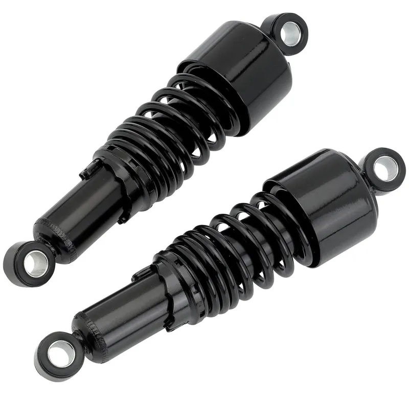 Markdown Burly Slammer 10.5 inch Shocks - Black - Sportster XL 1988 - 2003