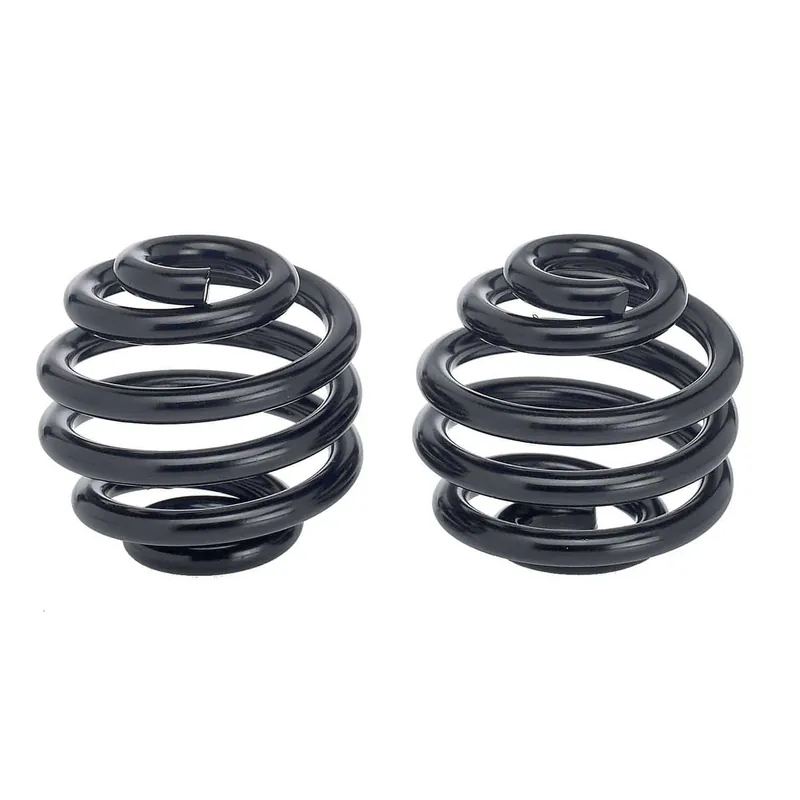 Authentic Solo Seat Springs - Barrel Style - 2 inch Black