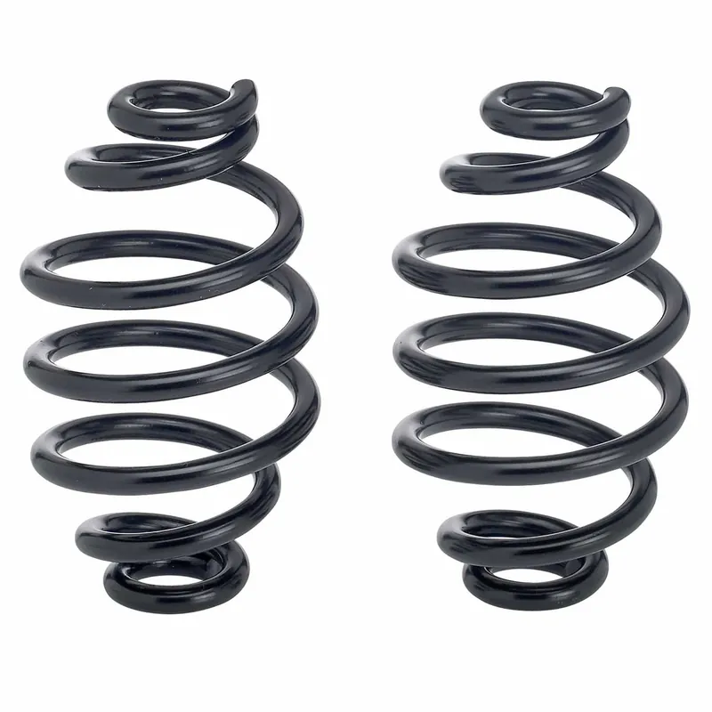 Hot Picks Solo Seat Springs - Barrel Style - 4 inch Black