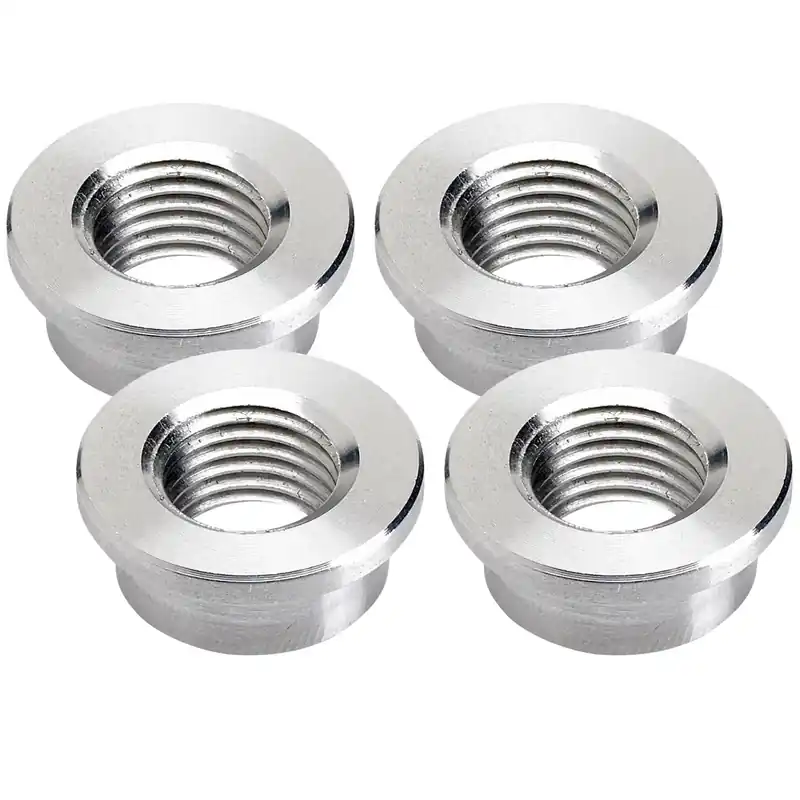 Petcock Bung 1/4 inch NPT Aluminum Weld-In - 4-pack Buy Direct