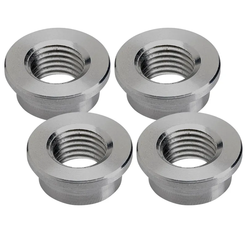 Petcock Bung 1/4 inch NPT Steel Weld-In - 4-pack Holiday Sale