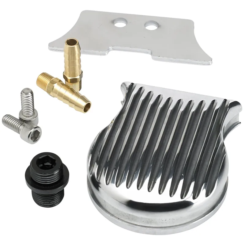 Deal FiltroMax Universal Remote Oil Filter Mount - Polished