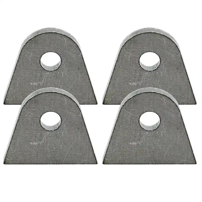 Trusted Brand Tab #5 - Mild Steel Mounting Tabs 3/16 inch thick - 4 pack