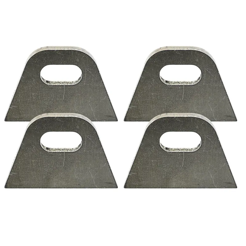 Authentic Tab #6 - Mild Steel Mounting Tabs 3/16 inch thick - 4 pack