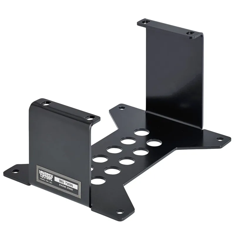 Crafted Big Twin Harley-Davidson Engine Stand (1936-1999) - Fits Knucklehead, Panhead, Shovelhead, Evo Motors