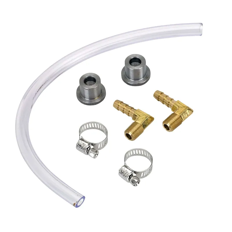DIY Gas Tank Fuel Sight Gauge Kit - Clear - Brass Fittings Direct From Manufacturer