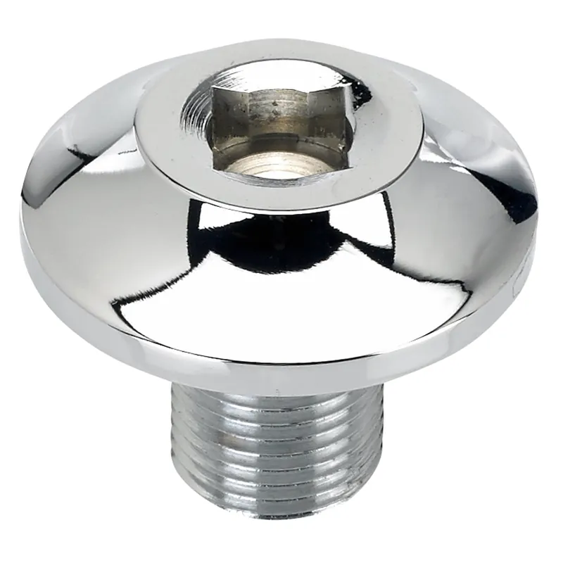 Radius Steering Stem Bolt - Chrome - 39mm Narrow Glide Front End Buy Direct