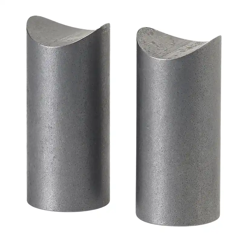 Coped Steel Bungs 1-1/2 inch long - 5/16-18 thread - 2 pack Brand New