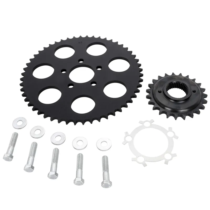 Belt to Chain Conversion Kit Harley 1200 Sportster 1995-2003 - Black Sprocket Exclusive