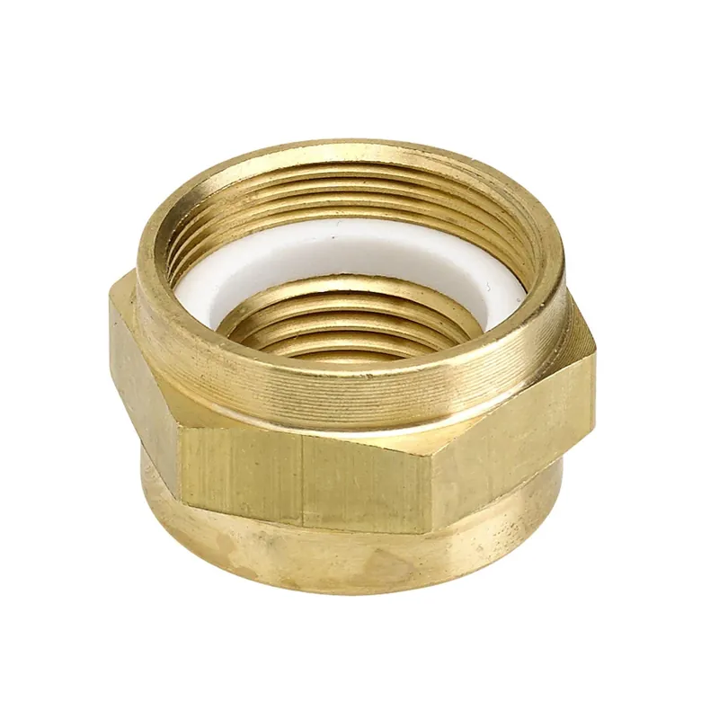 22mm to 3/8 inch NPT Brass Petcock Adapter Nut Secure Checkout