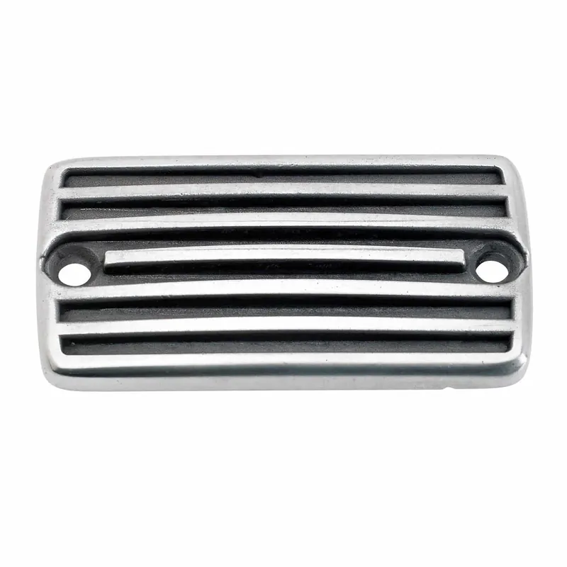 Crafted Finned Master Cylinder Cover - 1982 - 2005 Harley-Davidson #45004-85