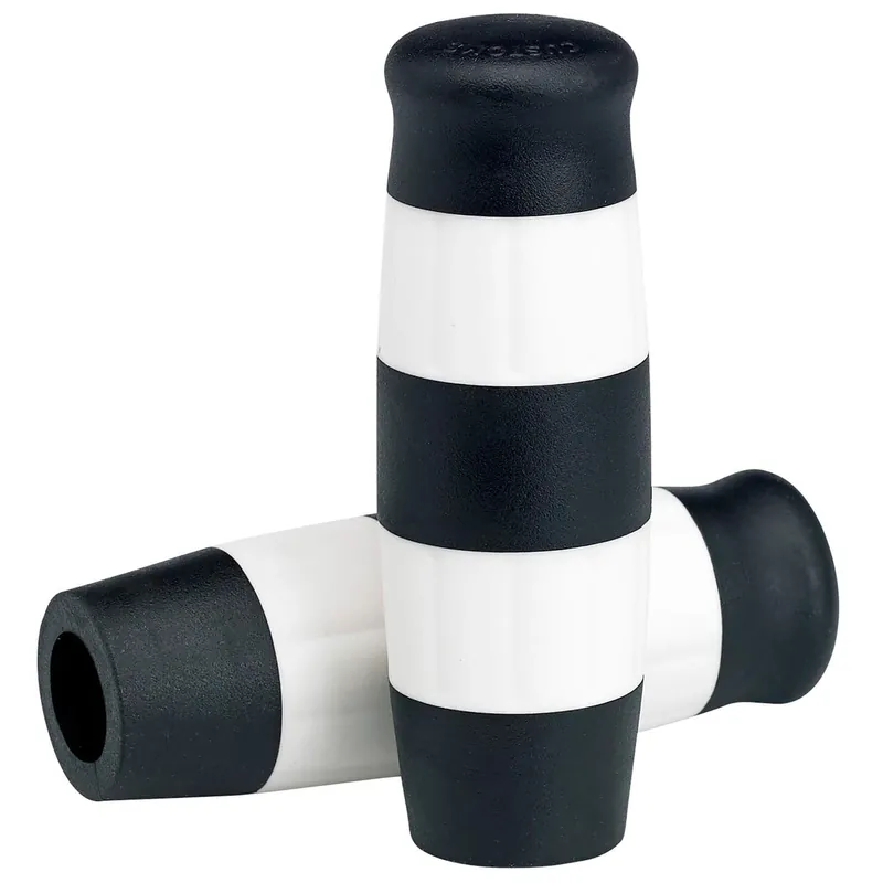 Flying Monkey Grips - Black and White Stripes - 7/8 inch Popular