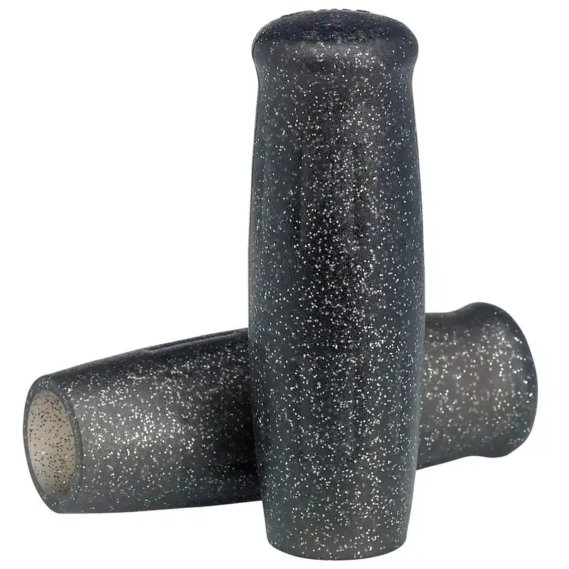 Crafted Classic Grips - Metalflake Black - 1 inch
