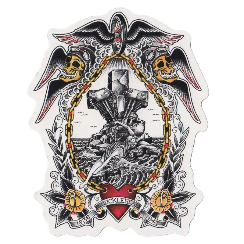 Affordable Knucklehead of Ages Sticker