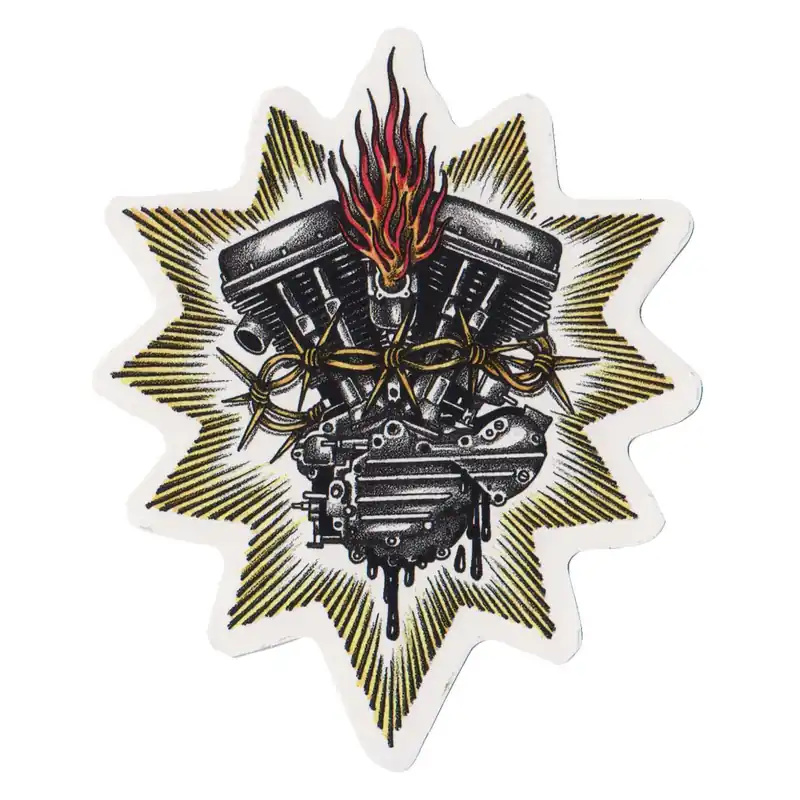 Limited Edition Sacred Panhead Sticker
