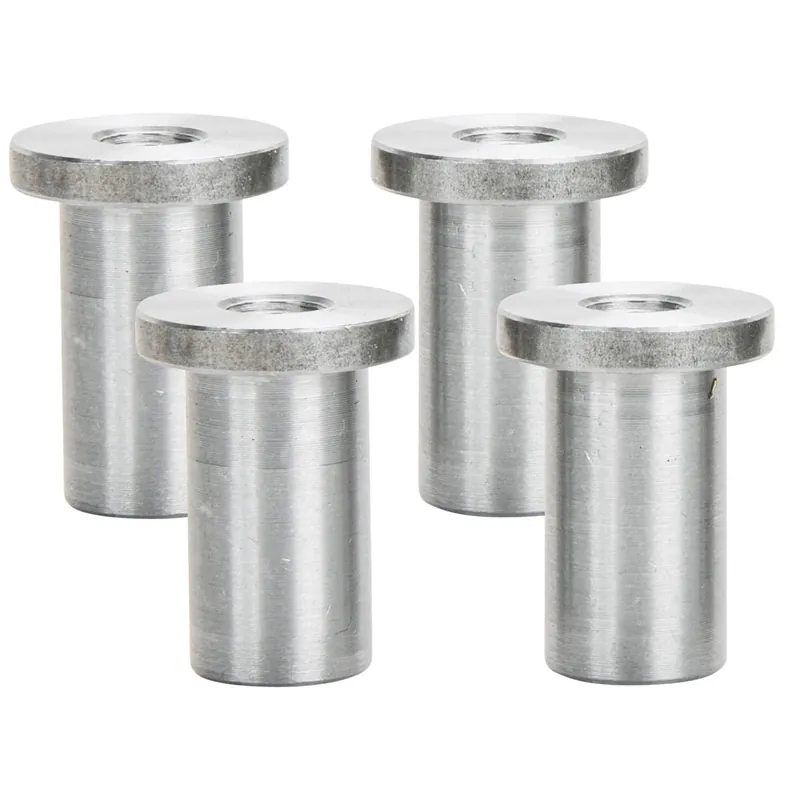 Tophat Blind Threaded Steel Bung 1/4-20 Thread - 4 pack While Supplies Last