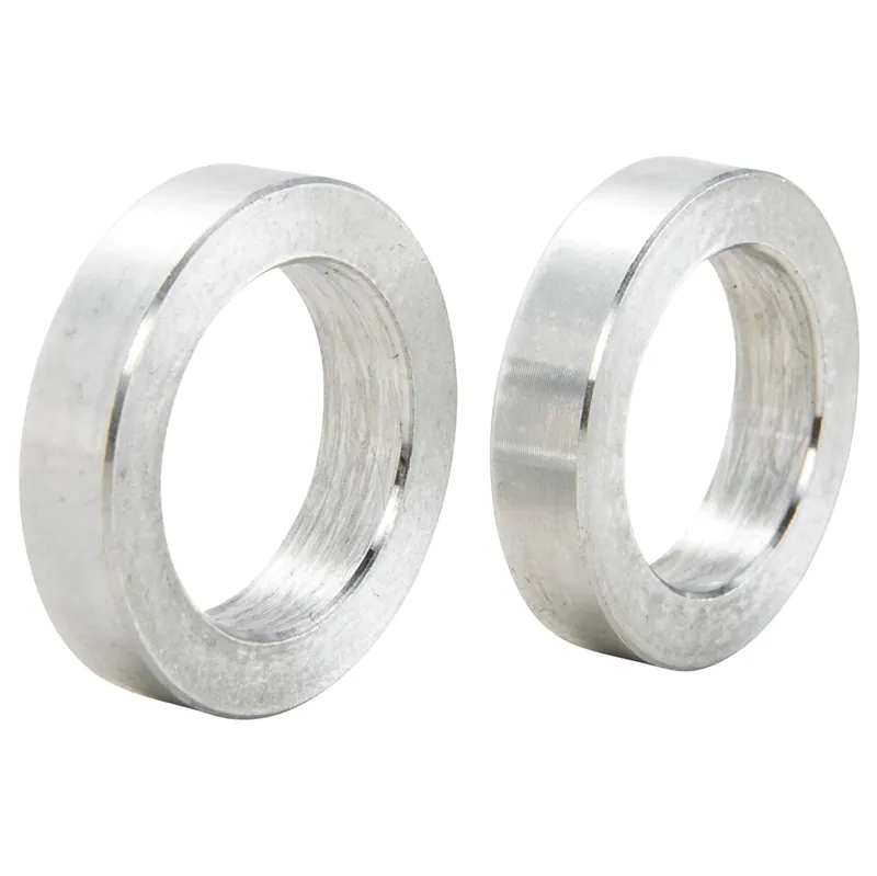 Save Now 3/4 inch ID x 1/4 inch Long Aluminum Motorcycle Wheel Axle Spacers - Pair