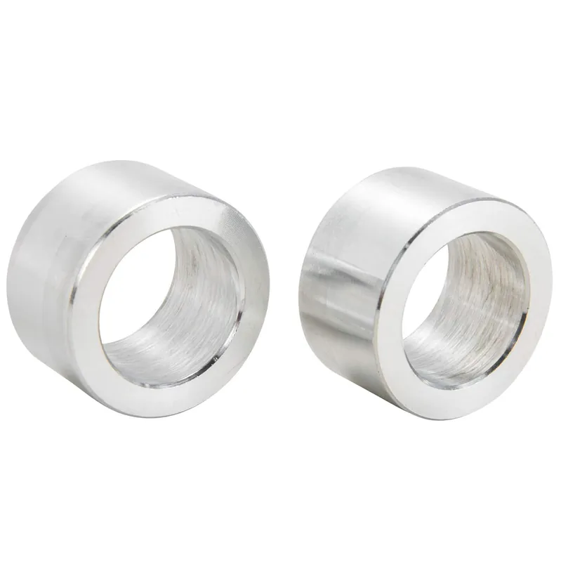 3/4 inch ID x 5/8 inch Long Aluminum Motorcycle Wheel Axle Spacers - Pair Special Offer