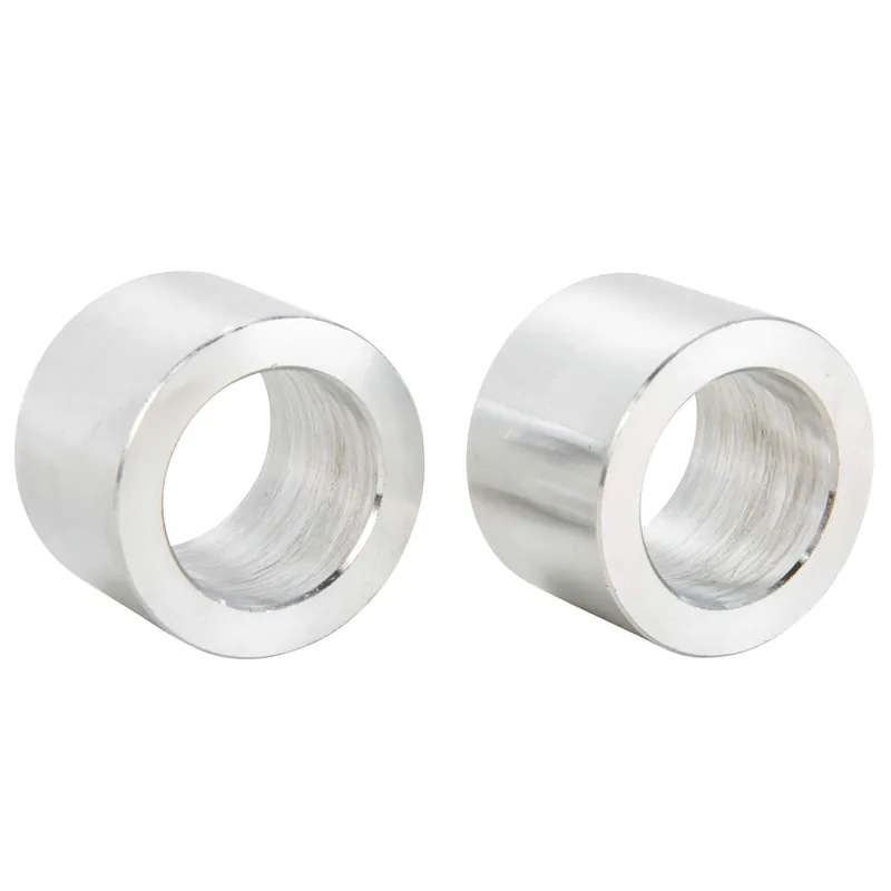 Top Pick 3/4 inch ID x 3/4 inch Long Aluminum Motorcycle Wheel Axle Spacers - Pair