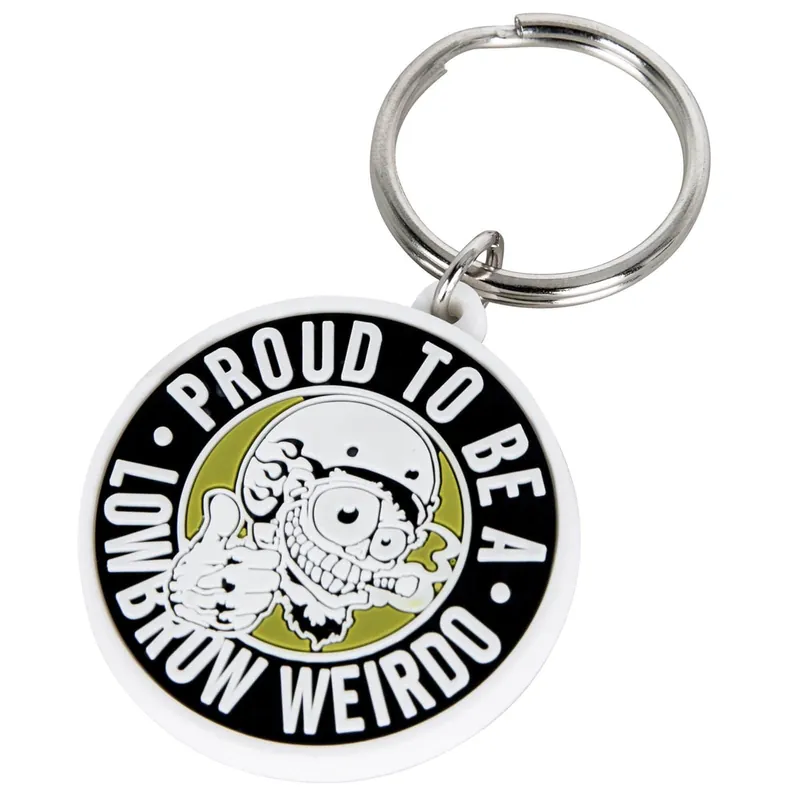 Trending Proud To Be A Lowbrow Weirdo Keychain
