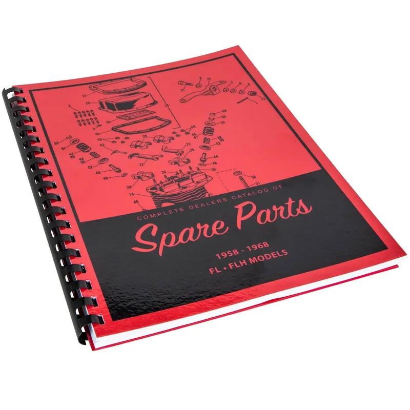 Exclusive Offer Spare Parts Book for 1958-1968 Harley-Davidson Panhead Shovelhead