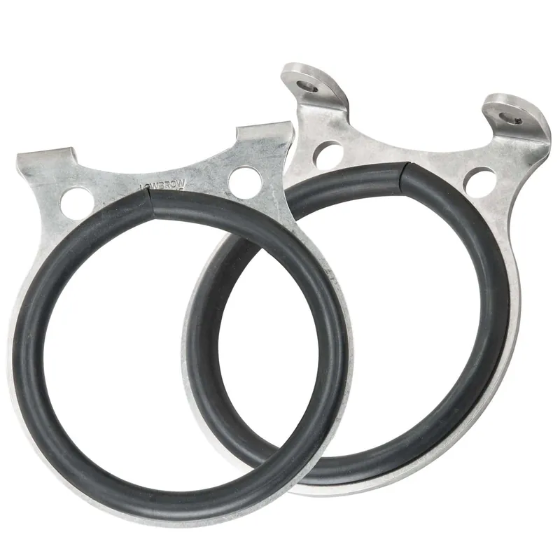 Stainless Steel Mounting Brackets for Mooneyes MOON Oil Tanks - 90 Degree Clearance