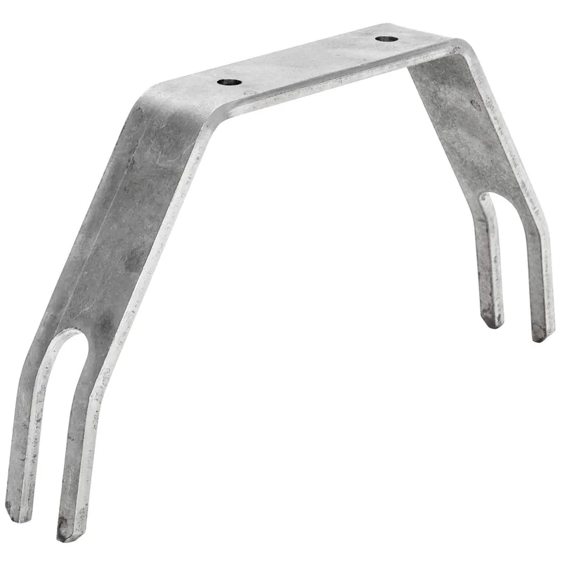 Professional Grade Weld-On 6 inch Trailer Fender Brace / Mount - Wide Rigid Frame - Harley-Davidson Shovelhead Sportster etc