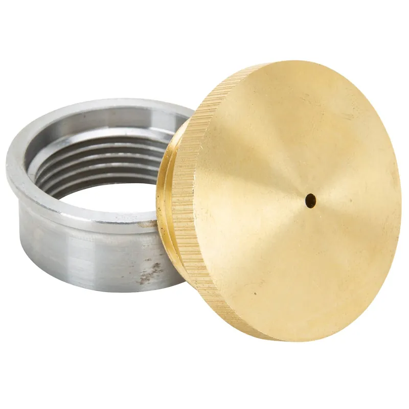 Affordable Brass Gas Filler Cap with Weld-In Steel Bung - Vented