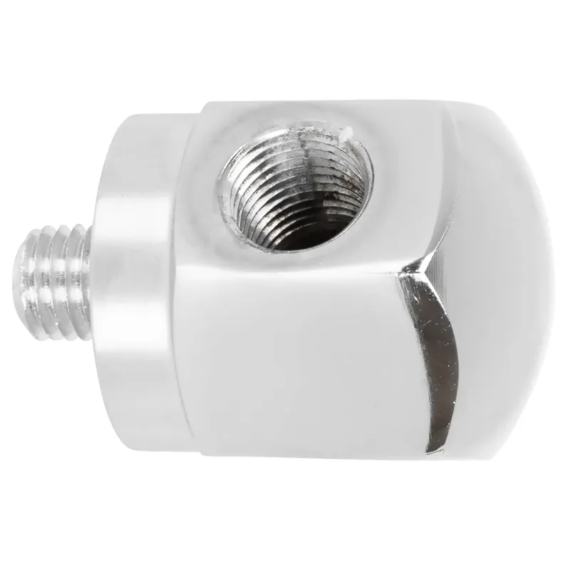 Rocker Box Oil Pressure Gauge Adapter Fitting - Chrome - 1966 - 1970 Harley-Davidson Shovelhead, 1957 - 1970 Sportster Same Day Shipping