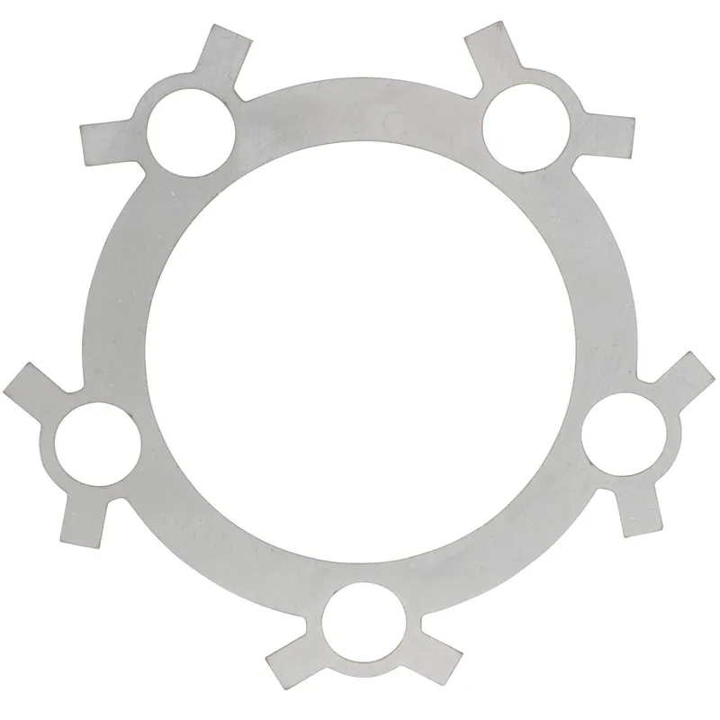 High Quality Locking Tab Washer for Harley-Davidson Rear Wheel Pulley / Sprocket - Tumbled Stainless