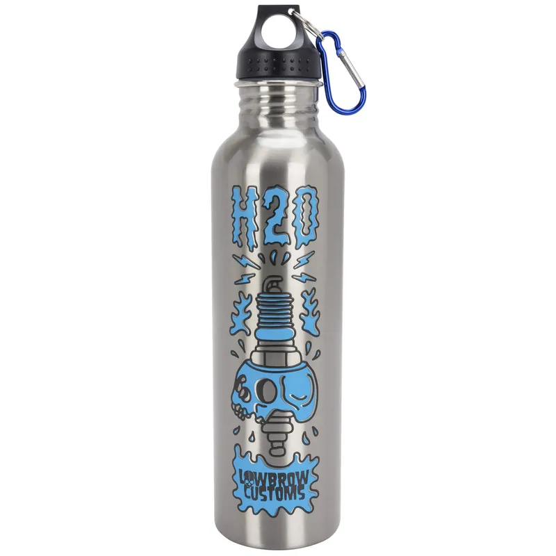 Lowbrow Stainless Steel 1 Liter Water Bottle - Stay Hydrated! Grab Now