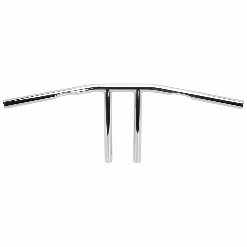 Fast Shipping T-Bars Handlebars - 10 inch Rise - 1-Inch Diameter - Chrome