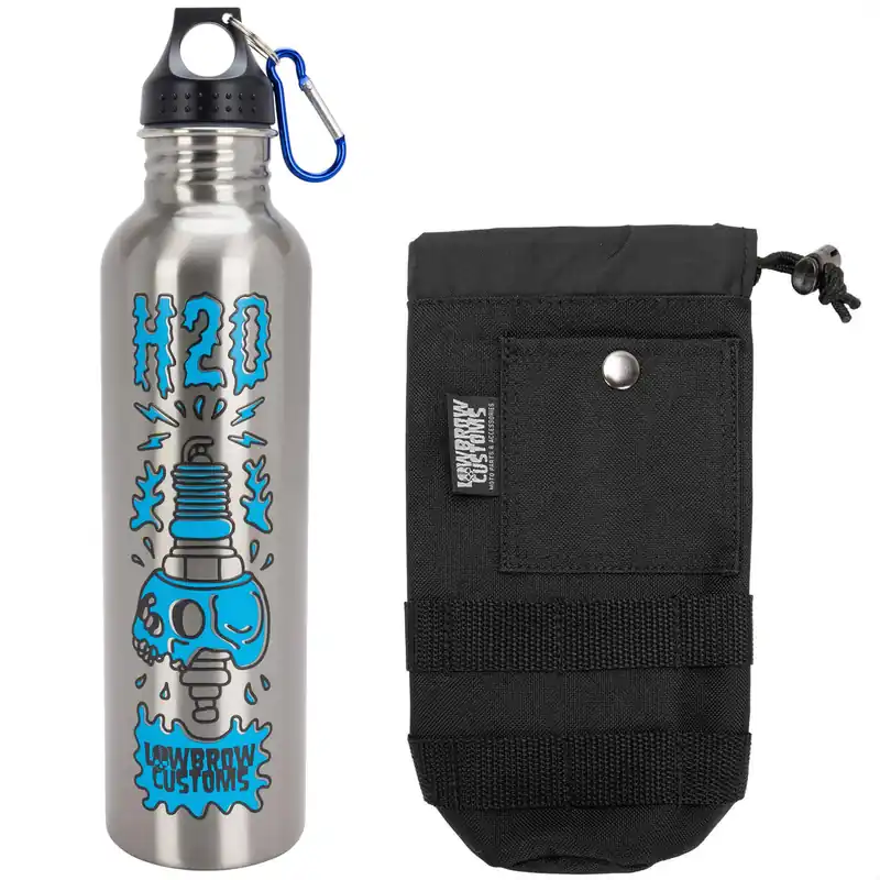 Stainless Steel Water Bottle and Black Carrier 2.0 Combo - Save $2.95! Limited Time
