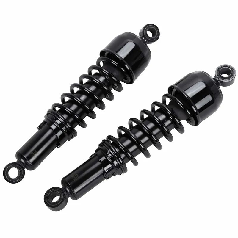 Replacement Shocks - 12.5 inch - 1986 - 2003 Harley-Davidson Sportster XL - Black Brand New