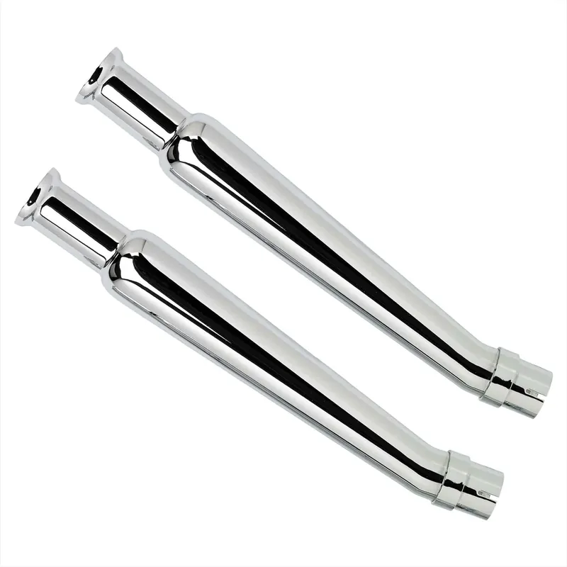 Deal Cocktail Shaker Mufflers - Upswept - Right Side Pair - for 1-1/2 to 1-3/4 inch Exhaust Pipes