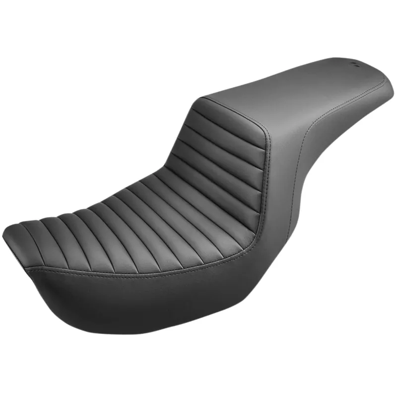 Step Up Seat - Tuck and Roll - fits 2006-2017 Harley-Davidson Dynas While Supplies Last