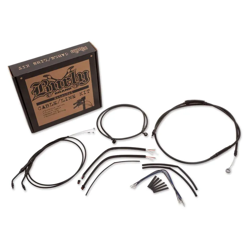 Order Now Complete Handlebar Cable/Brake Line Kit for 16" Ape Hanger Handlebars H-D 2000-06 FXST/B/D