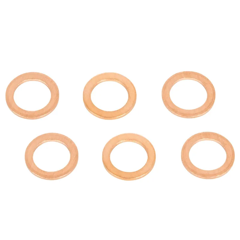 Wholesale 3/8 inch/10mm Copper Crush Washers - 6 Pack