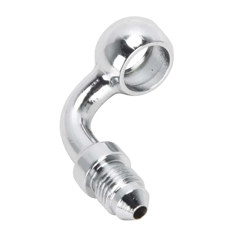 Grab Now 90 Degree 7/16 inch Banjo Fitting - Chrome
