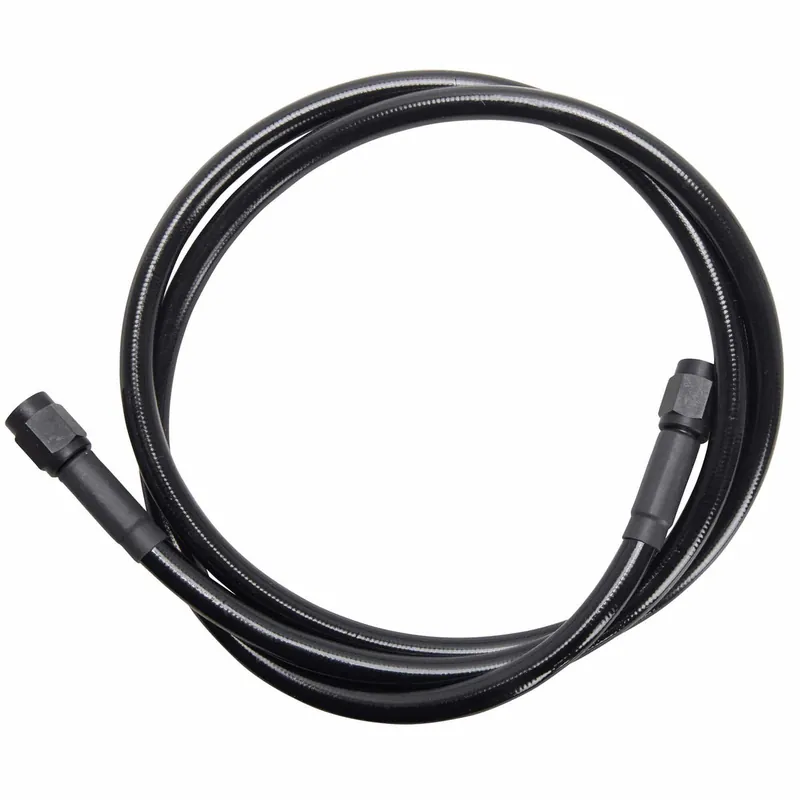 Price Drop Universal Braided Stainless Brake Line - 21" - Ebony