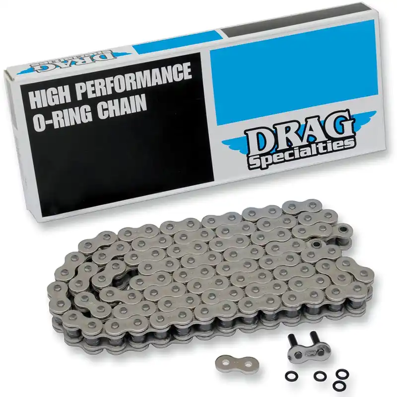 530 O-Ring Drive Chain - 120 Links includes Master Link - Chrome Authentic